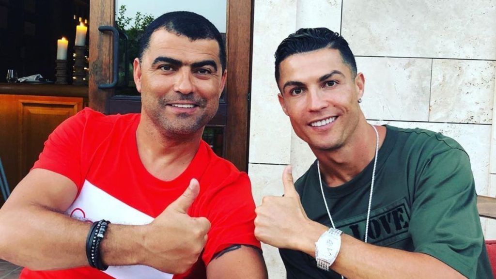 Cristiano Ronaldo e Hugo Aveiro