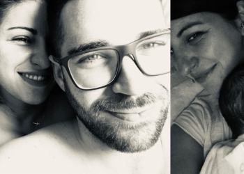 Ângela Ferreira com Guilherme e marido (Fonte: Instagram Ângela Ferreira)