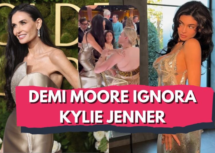 Fotografias Instagram Demi Moore e Kylie Jenner