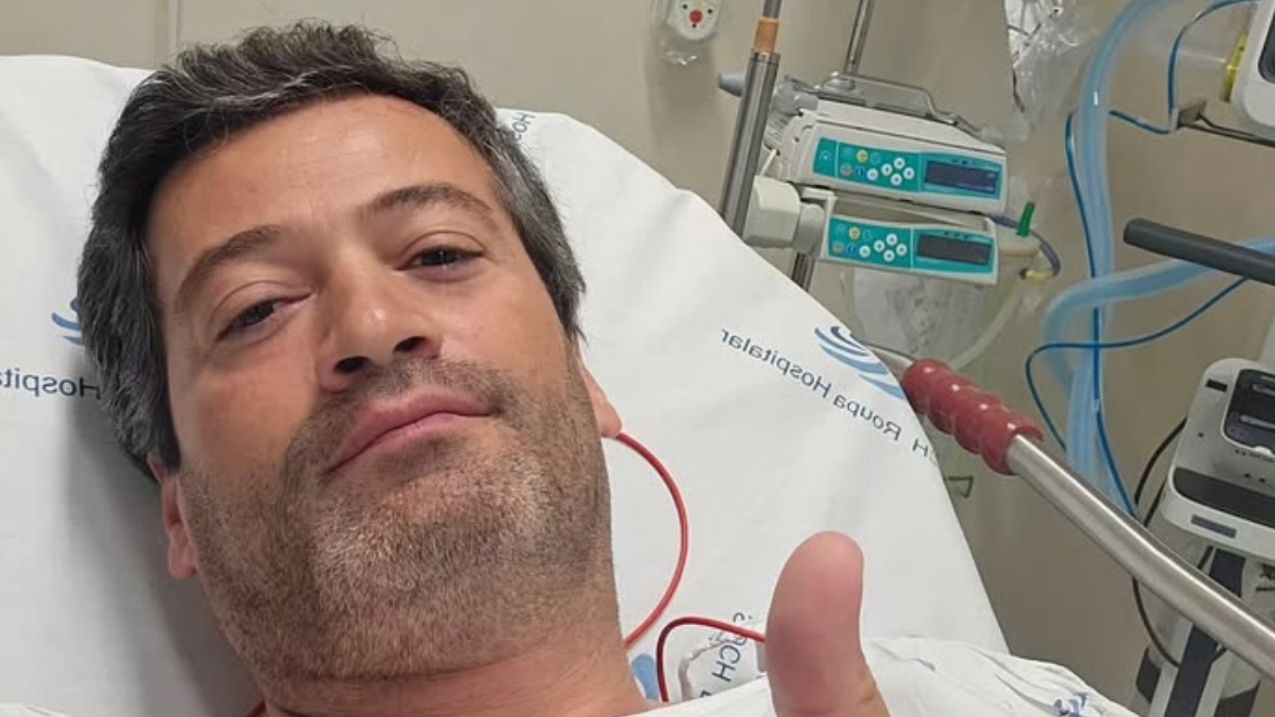 André Ventura internado no hospital