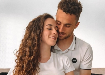 Diogo Jota e Rute Cardoso