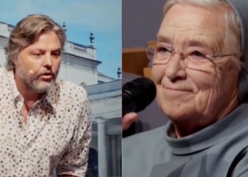 César Mourão e Irmã Maria Ámelia_INSTAGRAM