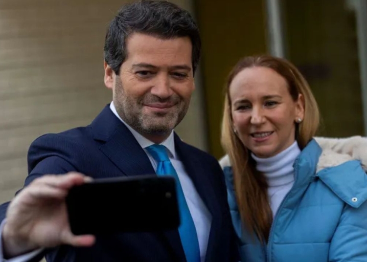 André Ventura e Dina Nunes_Foto redes sociais