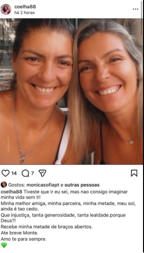 Captura de tela sobre Paula Coelho