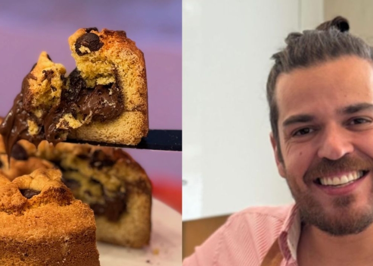 Bolo de Chocolate Cookie do Chef Bernardino_Créditos Instagram