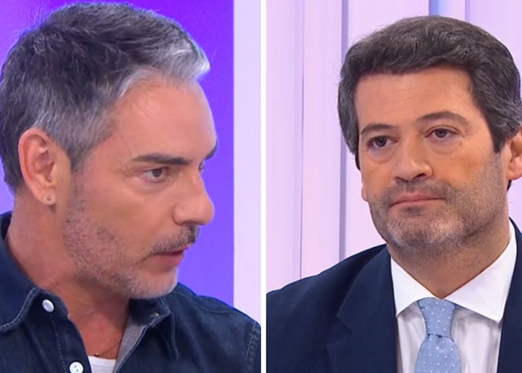 André Ventura e Cláudio Ramos