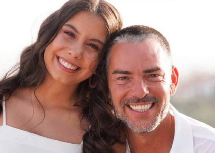 Cláudio Ramos e a filha Leonor_Reproduções Redes Sociais