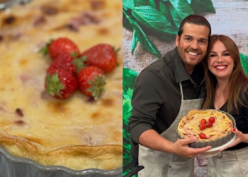 Tarte de leite-creme de morango_Créditos Instagram Chef Bernardino