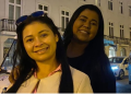 Dupla de irmãs de música gospel