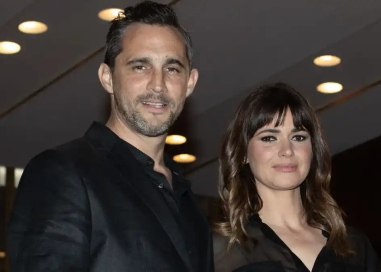 Joana Santos com o marido
