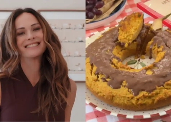 Helena Costa revela receita de bolo de cenoura sem glúten